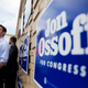 Jon Ossoff, Democratic candidate to represent Georgia’s 6th Congressional District, talks to reporters during a stop at a campaign office in Chamblee, Ga., on June 19, 2017. (David Goldman/AP Images)